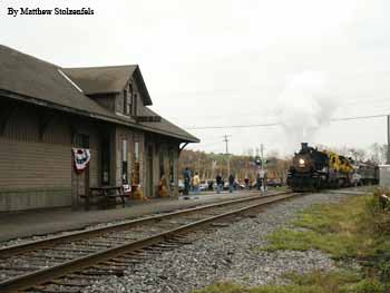 station stop in Tully