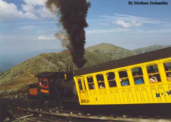 train passing at skyline siding