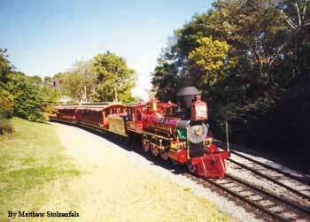 coming into the station, the track to the right goes to the shop