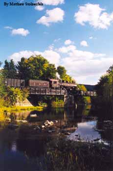 crossing the creek