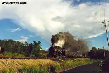 late afternoon train