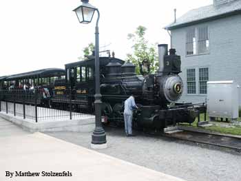 the engineer oiling the engine