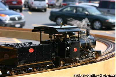 Don's engine with a nice plume