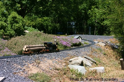 g gauge tank engine with a short freight