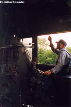 the engineer ready to get underway