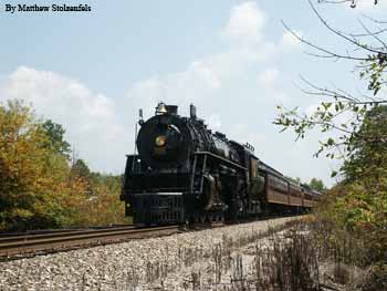 6235 pulling the hourly excursion