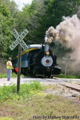 showing off the beauty of coal smoke